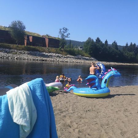 Langnes Camping, Grong Dış mekan fotoğraf