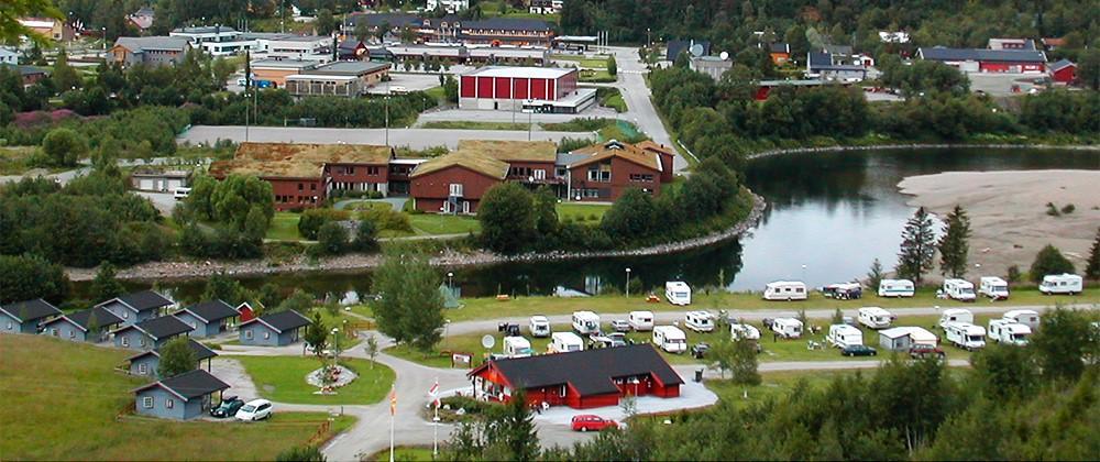 Langnes Camping, Grong Dış mekan fotoğraf